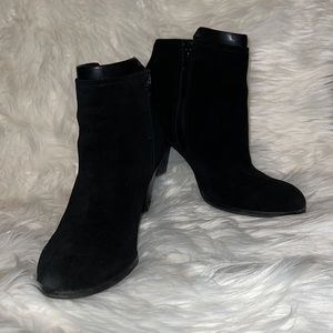 Giani Bernini Suede Black Boots